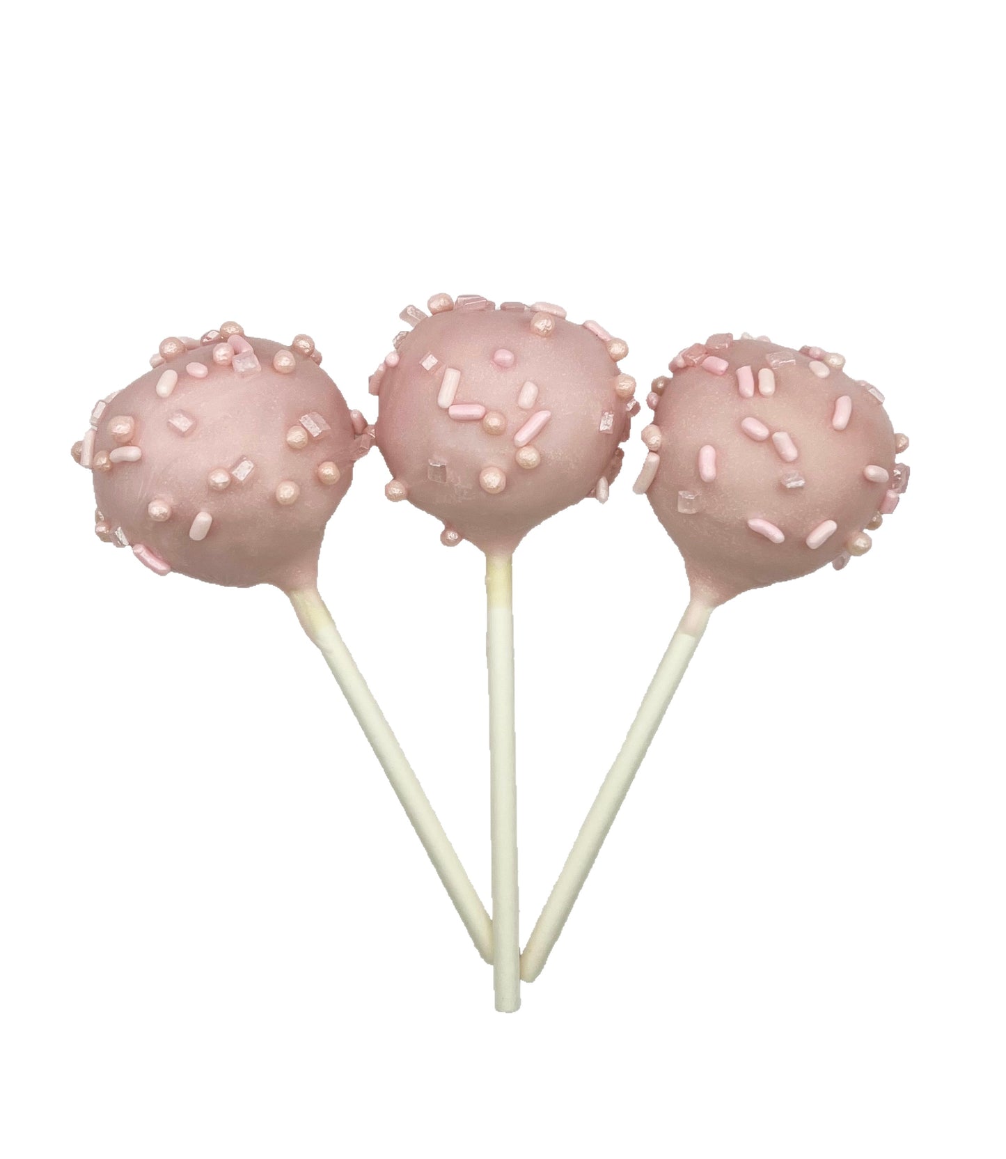 Pretty in Pink Cake Pops