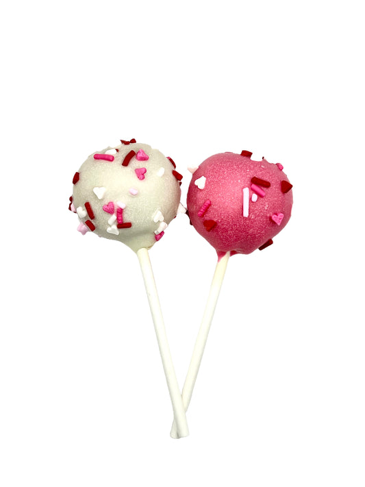 Heart You Cake Pops by the dozen